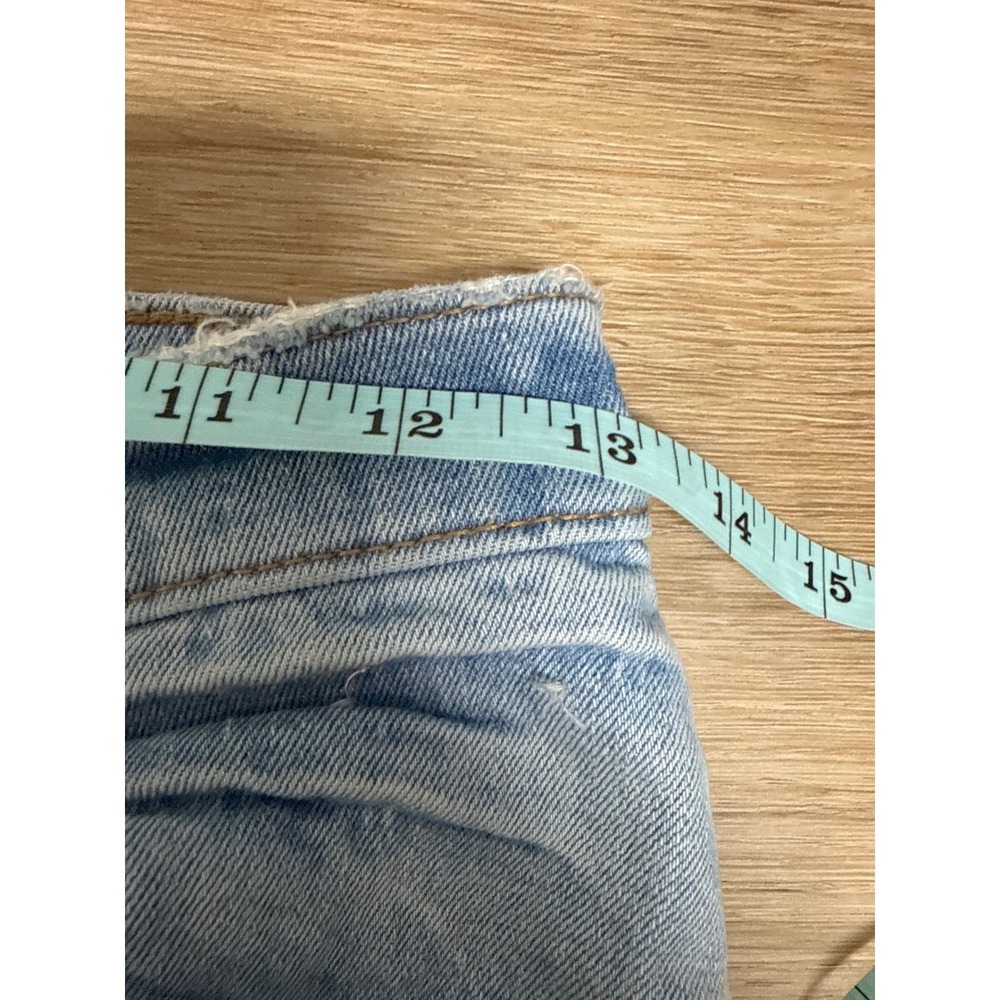 Abercrombie & Fitch (Light Blue) The Ankle Straight Jeans Womens 27/4R - Picture 4 of 5